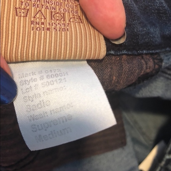 Raven Denim Blue Sadie Supreme Medium Jeans NWT - Picture 13 of 15